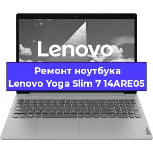 Замена разъема питания на ноутбуке Lenovo Yoga Slim 7 14ARE05 в Москве